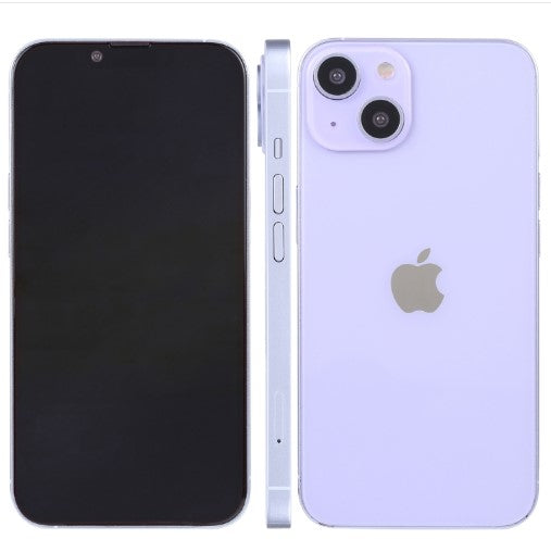 For iPhone 14 Plus Black Screen Non-Working Fake Dummy Display Model(Purple)