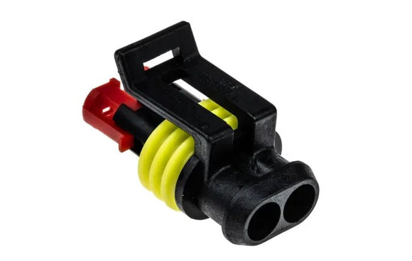 1 Set 2 Pin Female / Male Superseal Waterproof Electrical Wire Cable Automotive Connector Car Plug