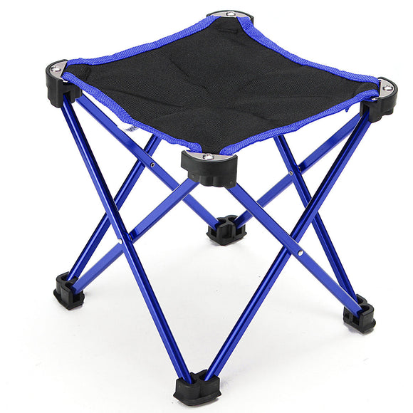 ZANLURE Lightweight Aluminum Folding Fishing Chair Stool Seat For Outdoor Fishing Camping Picnic