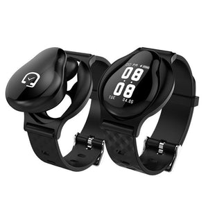 XANES L7 0.87 Touch Screen Heart Rate Monitor bluetooth Smart Bracelet Headset Smart Watch mi band"