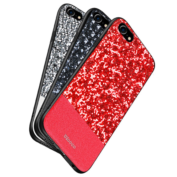 DZGOGO Diamond Bling PU Leather Protective Case for iPhone 6Plus/6sPlus