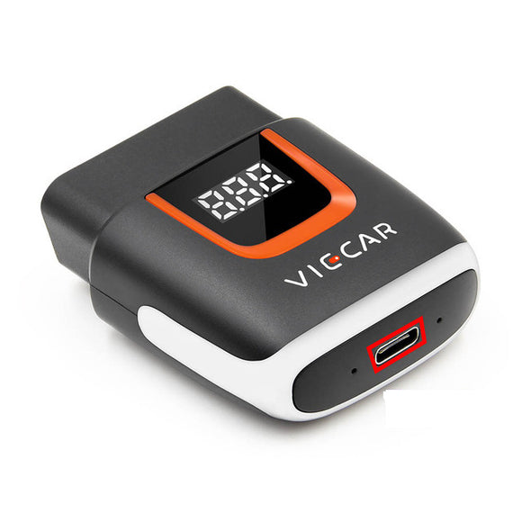 Viecar VP004 ELM327 V2.2 WIFI With Type C USB Interface OBD2 EOBD Car Diagnostic Scanner Tool OBD II Auto Code Reader For Android/IOS USB OBD