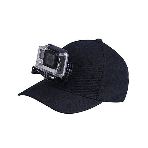 Adjustable Canvas Baseball Hat Cap Quick Release for Gopro SJCAM Xiaomi Yi Camera Accessories
