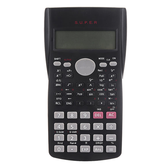 Student's Scientific Calculator 2 Line Display 82MS-A Portable Multifunctional Calculator