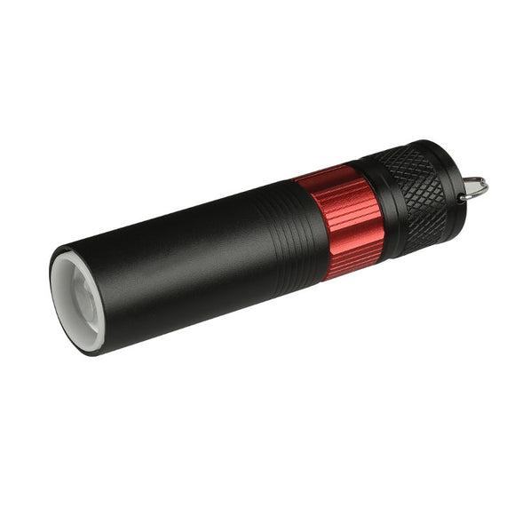 XANES 1803 XPE + LED White & Red & Blue Lights 3Modes Magnetic Tail Zoomable LED Flashlight