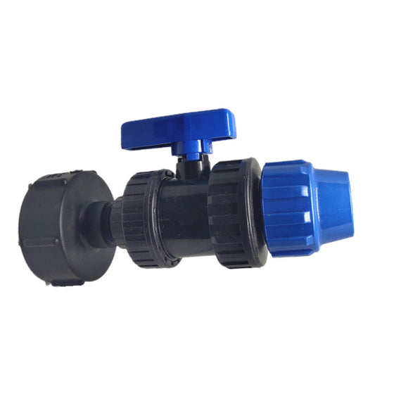 S60x6 IBC Ton Barrel Water Tank Connector Garden Tap Thread 1/4(25mm) Plastic Fitting Tool Adapter Brass Valve Outlet Type Connector
