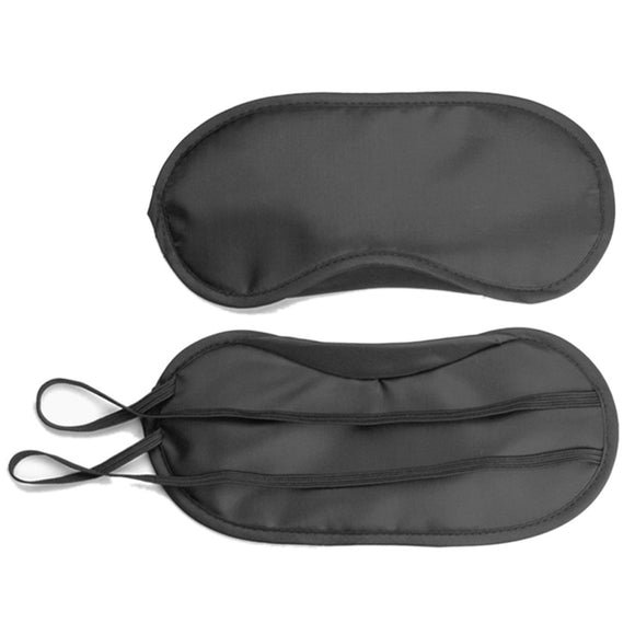 Sleeping Eye Mask Black Polyester Blindfold Sleeping Travel Blindfold Sleeping Eye Mask Eye Patch