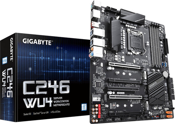 Gigabyte C246-WU4 LGA1151 dedicated server mb