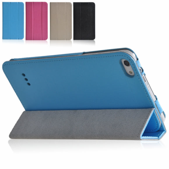 Folio PU Leather Case Stand Cover For Colorfly G718 Tablet