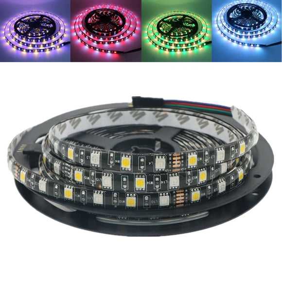 5M SMD5050 Waterproof RGB+White RGB+Warm White LED Flexible Strip Light for Outdoor Use DC12V