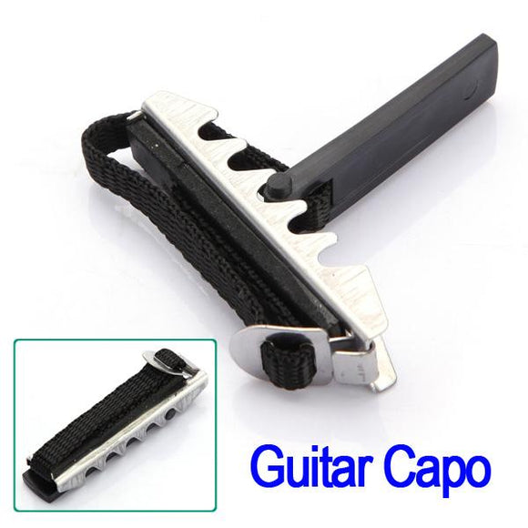 Flat Change Clamp Clip Key Capo for Electric Classical Guitar