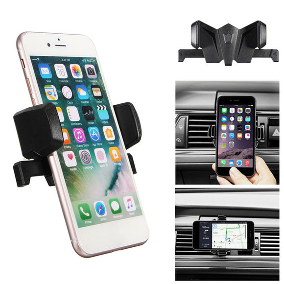 Universal Adjustable Anti-scratch Car Air Vent Phone Holder for iPhone 8/X Xiaomi Samsung