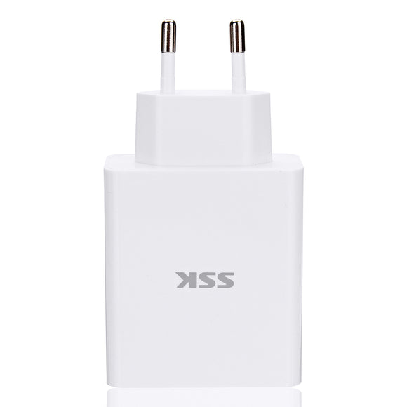 SSK 4 USB Port 5V 5A EU USB Charger Tablet Charger