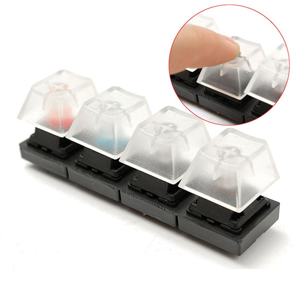 Mechanical Keyboards Switch Tester Set 4 Clear Cherry MX Switches Brown Black Blue Red