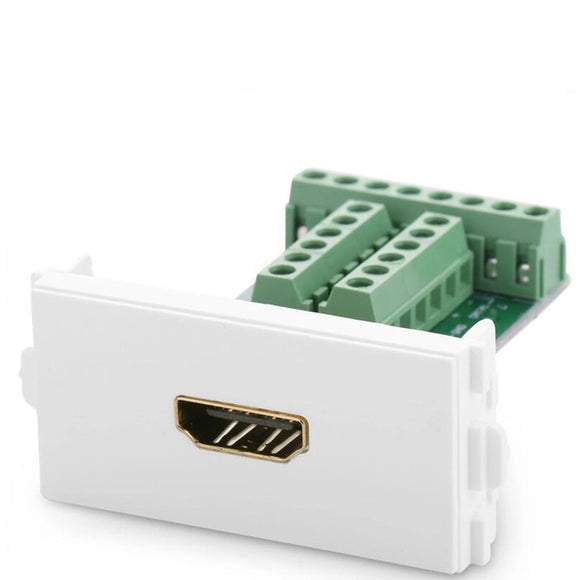 UGreen 20315 HDMI Line Card Module 3d HDMI Module Socket Welding Free Decoration Repair Manual 1.4 Adapter