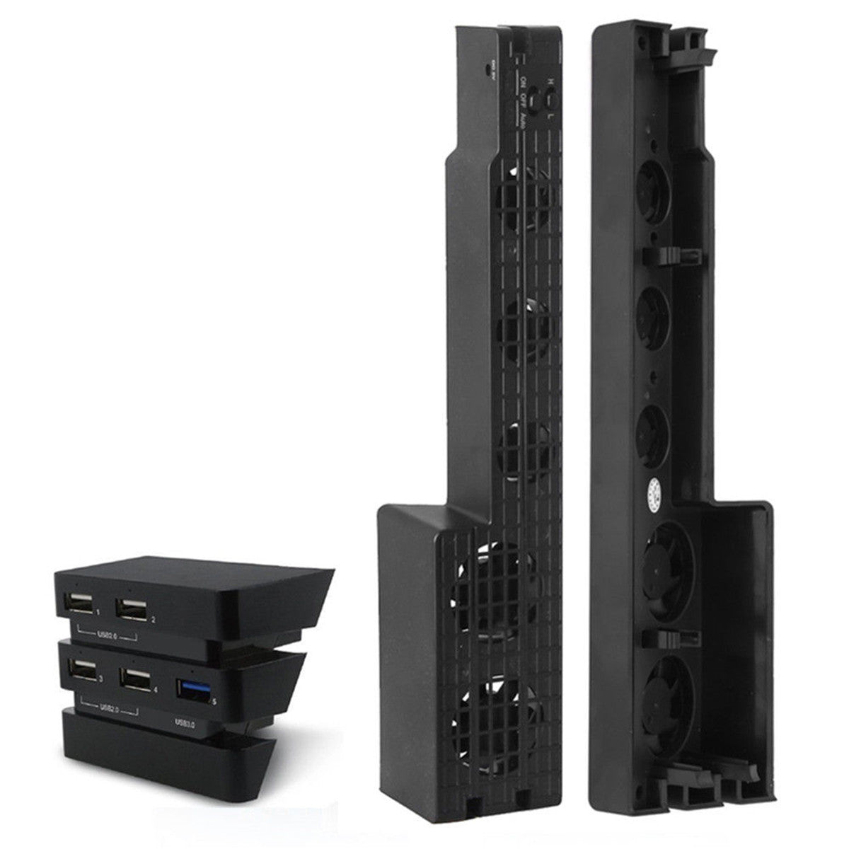 DOBE TP4-894 USB Hub In Super Turbo High Speed Cooling Fan for