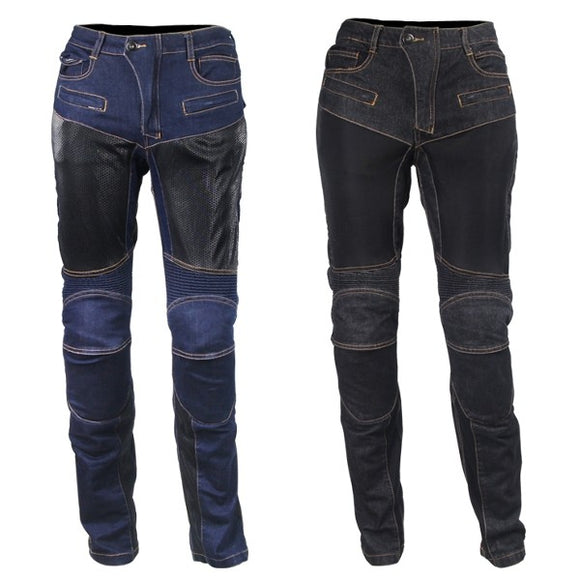 Motorcycle Pants Racing Jeans Wearproof Trousers With CE Kneepad Riding Tribe HP-06