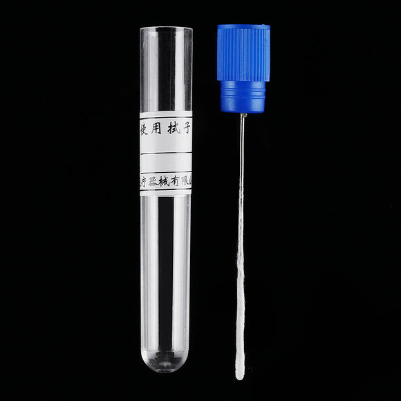 100Pcs Disposable Plastic Sterile Test Tube Amies Gel Swab For Male Oral Urethral Sampling 8.5cm