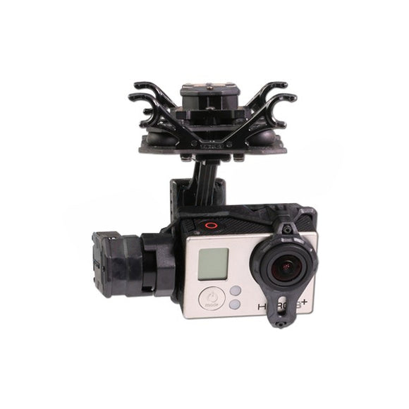 Tarot T4-3D Dual Shock Absorber 3 Axis Gimbal PTZ for Gopro Hero4 3+ 3 FPV RC Drone TL3D02