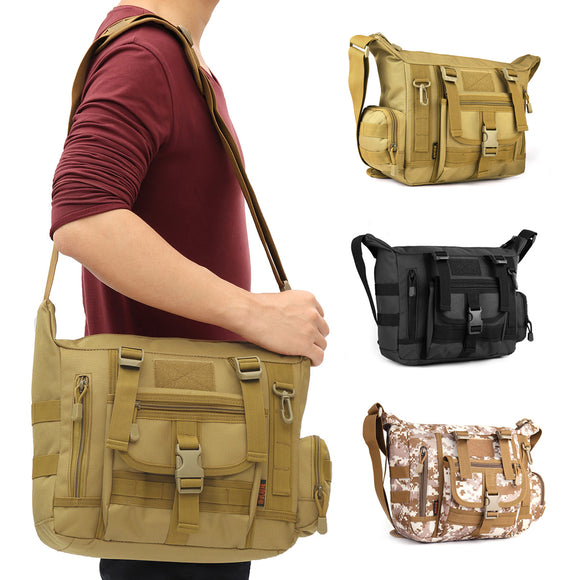Outdoor Camping Tactical Military Briefcase Mens Messenger Shoulder Cross Body Bag