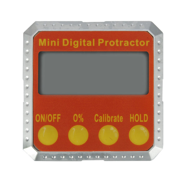 2 Side Magnets Mini Digital Protractor Inclinometer Bevel Box Level Angle Finder Gauge