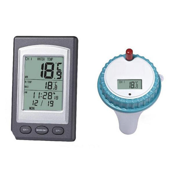 Waterproof Wireless Floating Thermometer Swimming Pool Spa Hot Tub Thermometer
