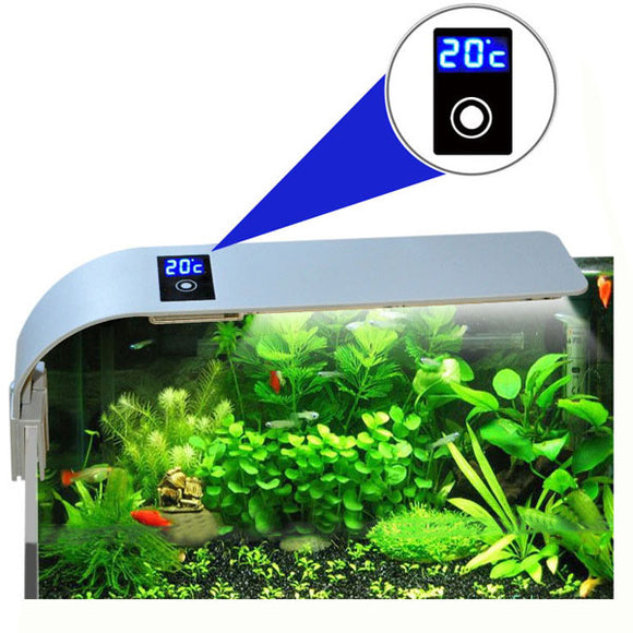 Loskii PT-08 Aquarium Fish Tank LED Light 15W 5730 Energy Saving Lamp EU Plug Aquatic Lightings Bar
