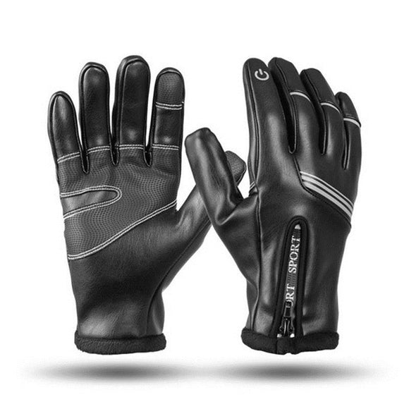 WHEEL UP Touch Screen Full-finger Windproof Gloves Waterproof Xiaomi Motorcycle Bike Bicycle Cycling