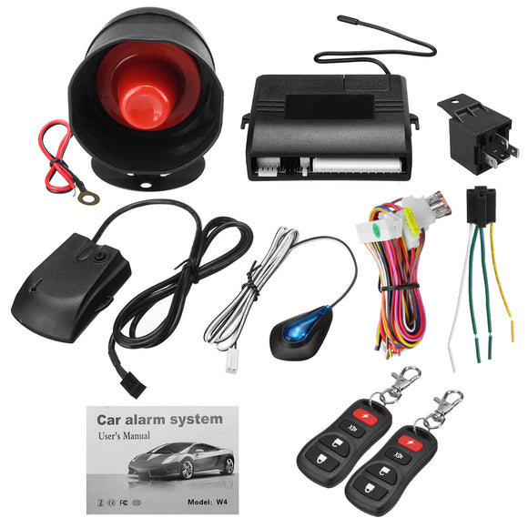 Universal Car Central Door Lock Security Keyless Entry System Remote Control