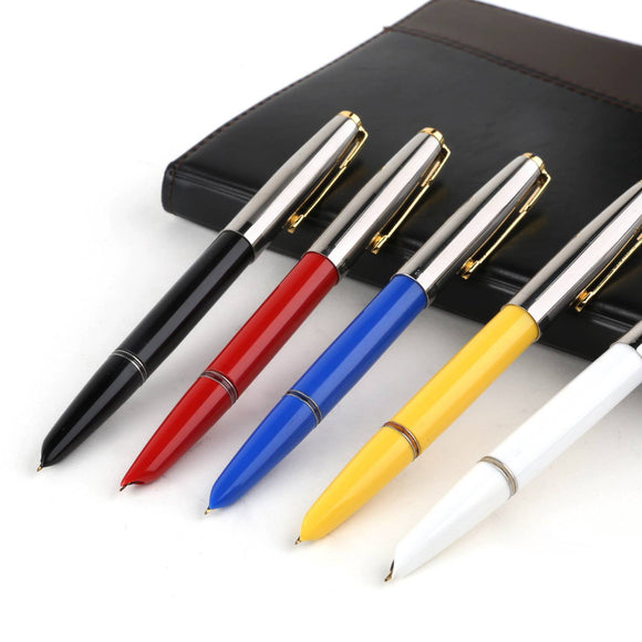High Quality HERO 616-2 Metal Fountain Smooth Writing Pen 0.5mm Iraurita Standard Style Pen