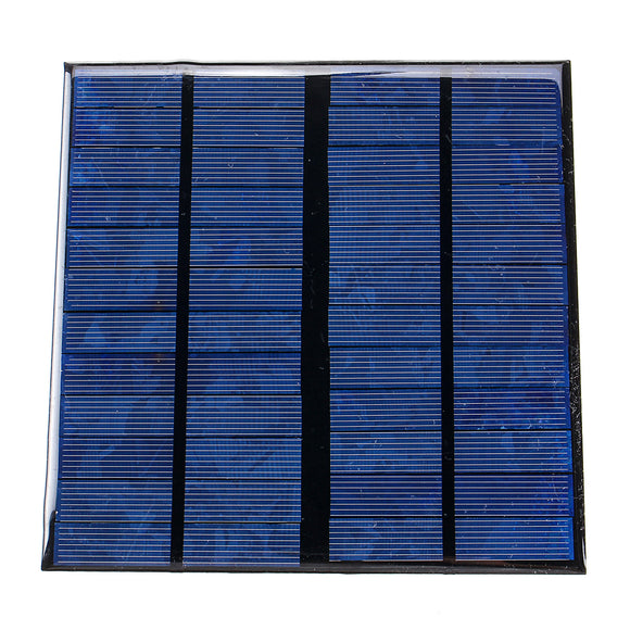 12V 3W 145*145mm 250mA Mini Polysilicon Solar Panel