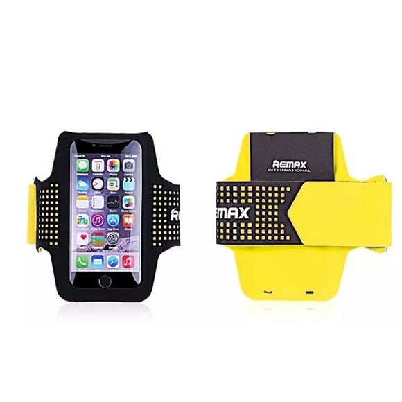 REMAX Sweatproof Sports Gym Lady Armband Pouch Case for Smartphone Under 5.5 inch