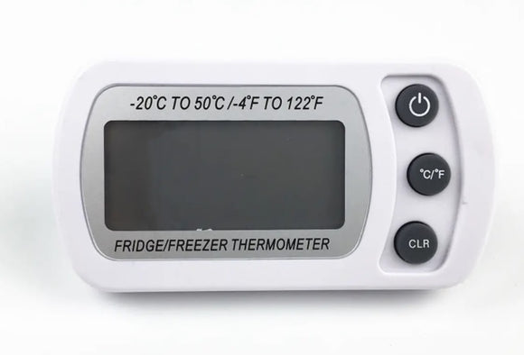 Refrigerator Digital Display Thermometer Freezer Size Value Record Hanging Refrigerator Temperature Monitor