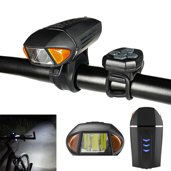 BIKIGHT Bike Bicycle Light Horn Bell USB Waterproof Cycling Xiaomi Electric Scooter Motorcycle