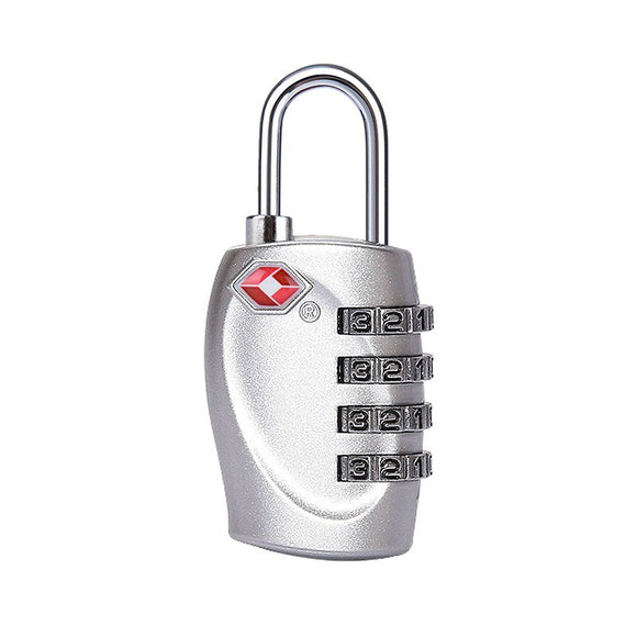 Naturehike NH23A023-B TSA 4 Dial Code Lock Travel Luggage Lock Customs Padlock Anti Theft Security