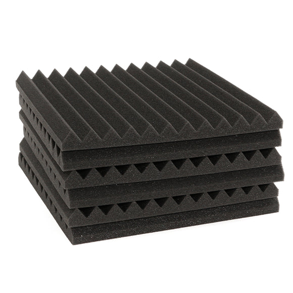 6Pcs 30030025mm Triangle Insulation Reduce Noise Sponge Foam Cotton