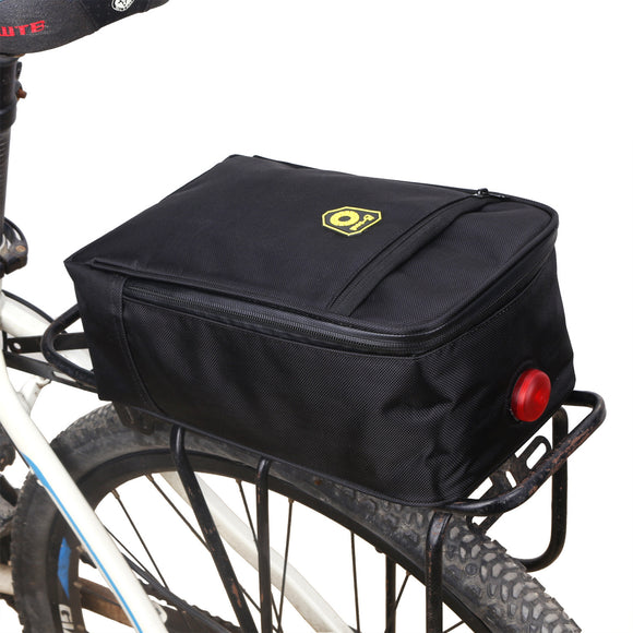 BIKIGHT Polyester Waterproof Bicycle Cycling Bike Backpack Seat Bag Foldable Motorcycle Battery Bag