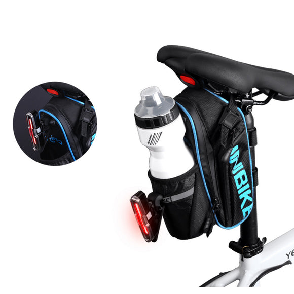 INBIKE SX510 Bicycle Saddle Bag Waterproof MTB Bike Rear Bags Seatpost Cycling Tail Bag