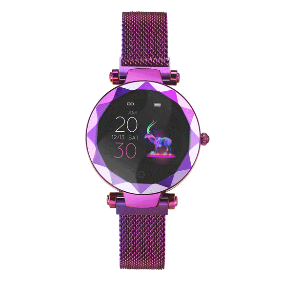 XANES HI18 1.04'' Touch Screen Women Smart Watch Medication Reminder Fitness Bracelet