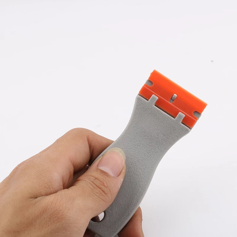 KGX Double Edged Plastic Razor Blade Window Glass Clean Scraper Carbon