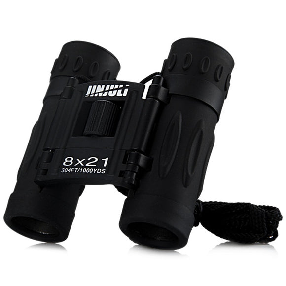 JINJULI 8X21 HD BAK4 Binoculars Mini Portable Outdoor Birdwatching Spotting Telescope