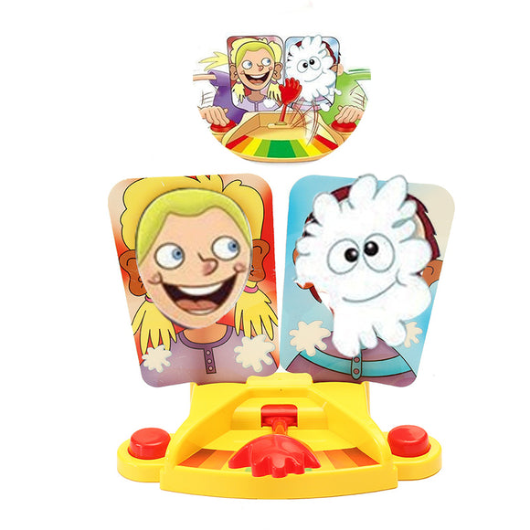 Double Cream Hit Face Smashing Machine Fun Gadget Toy For Kids Children Birthday Gift