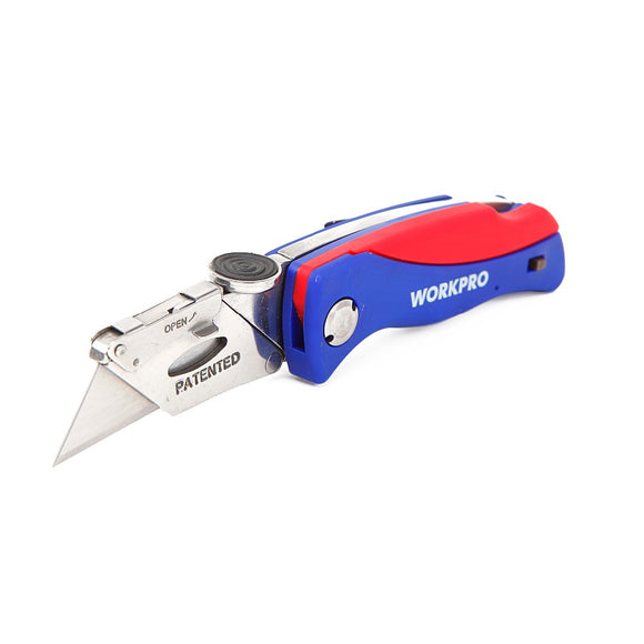 WORKPRO Folding Cutter Pipe Cutter Electrician Cable Cutter Security Tool Plastic Handle Cutter