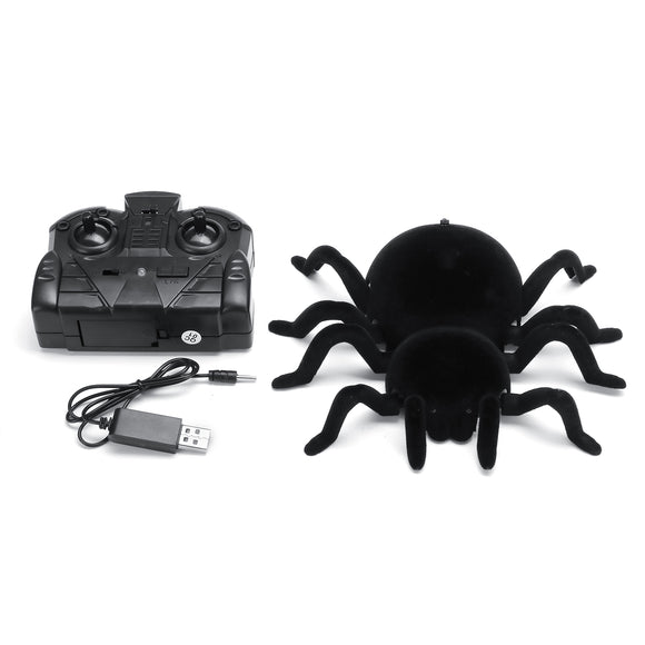 Electronic Remote Control Car Spider Climbing Wall Prank Holiday Rechargeable Stunt Suction Toys Gift
