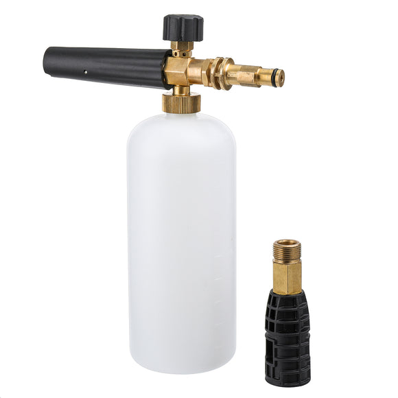 MATCC Adjustable Foam Cannon 1 Liter Bottle Snow Foam Lance for SPX Series