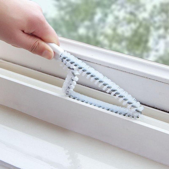Multipurpose Cleaning Brush Kitchen Bathroom Window Wash Station Flume Crevice Practical Clean Tool