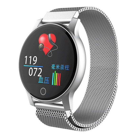 XANES R2 1.22'' Touch Screen Waterproof ECG+PPG Heart Rate Smart Watch Fitness Sports Bracelet