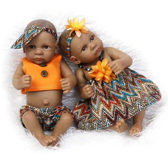 27cm NPK Bebe Reborn Dolls Realistic Full Silicone Baby Boy Doll Alive Baby Dolls