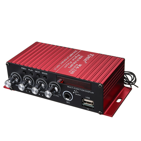 Kinter MA130 bluetooth Microphone Mic Amplifier 12V Car Amplifier With Display With bluetooth