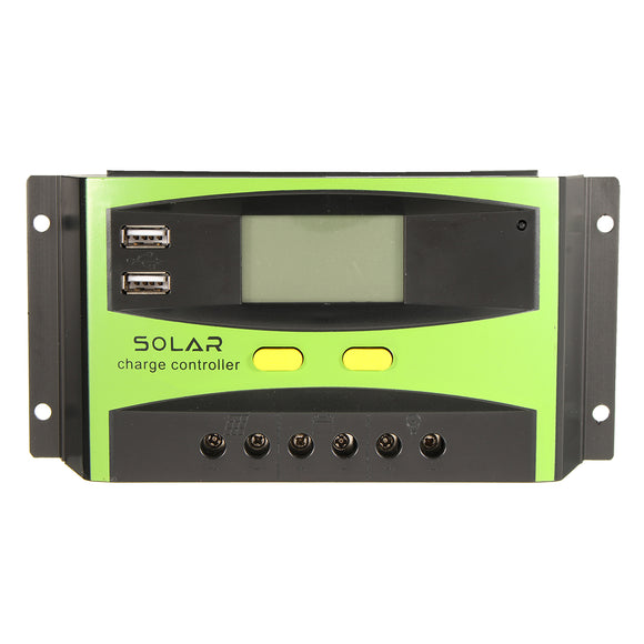 20A 12V/24V Auto Wind Solar Energy Charge Controller LCD Display Home Improvement